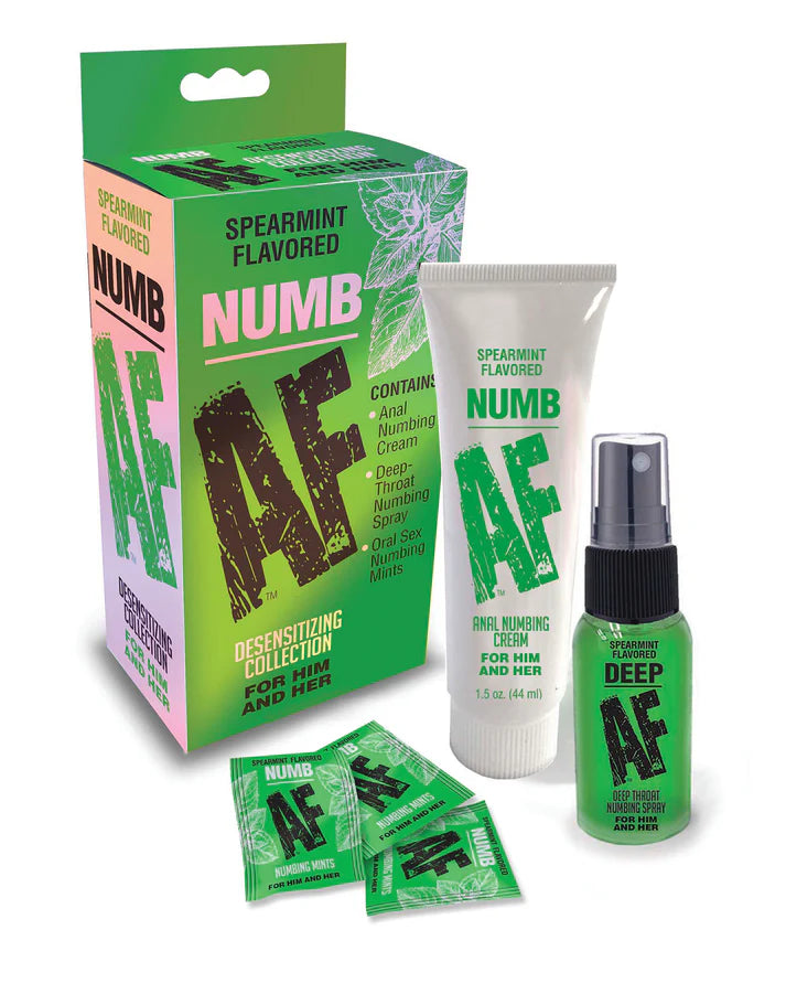 Numb AF Kit - Gel, Spray & Mints