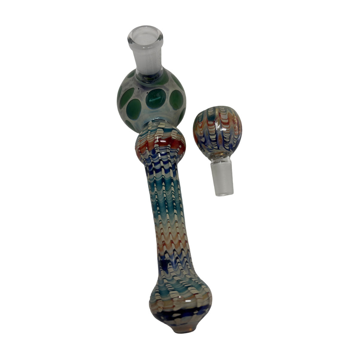 Glass 6in Hand Pipe - Style HP302 - Single