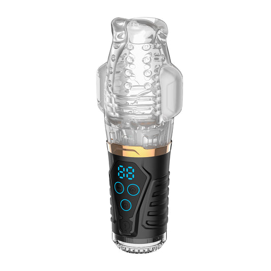Bionic Eve Automatic Male Stroker - Clear / Black