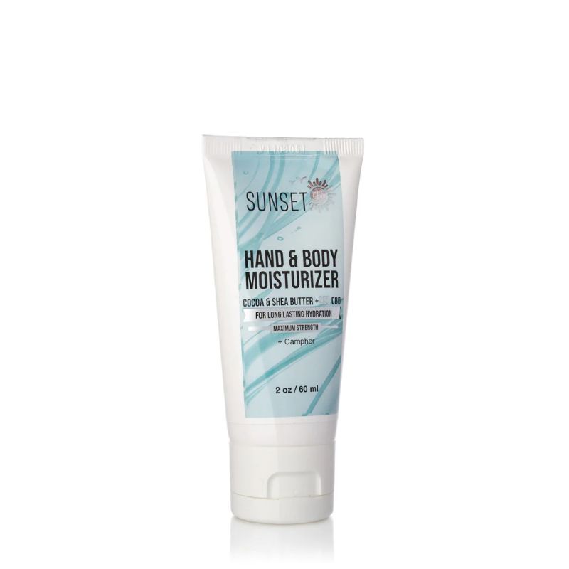 Sunset Hand Body Moisturizer Cocoa Shea Butter 250CBD