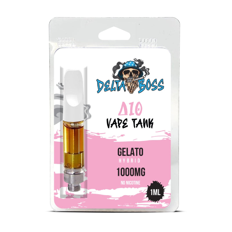 Delta Boss D10 1ml 1000mg Cart - Gelato