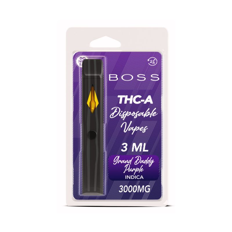 Boss Thca 3ml Disposable - Granddaddy Purple
