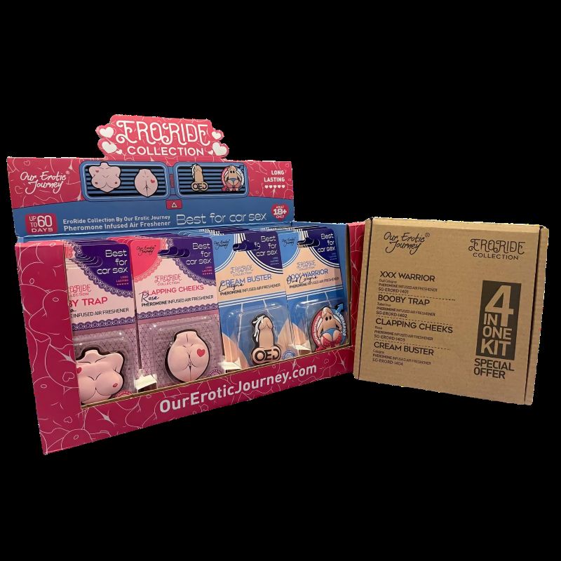 Eroride Phermone Infused Air Freshner- 4 in 1 Kit