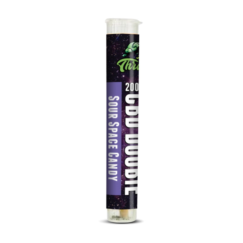 Hemp Thrill Preroll - Single Sour Space Candy