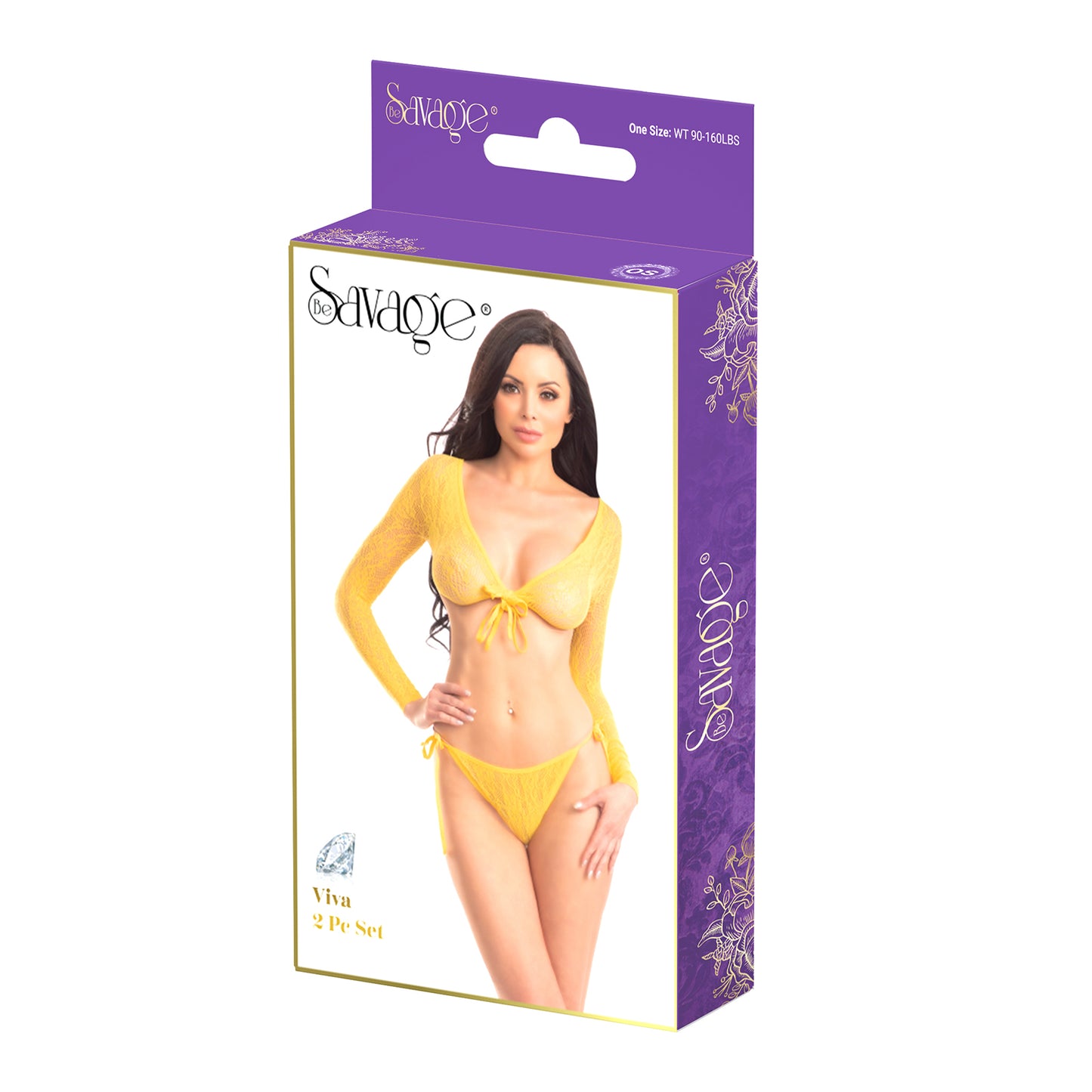 Viva 2 Pc Set-Yellow