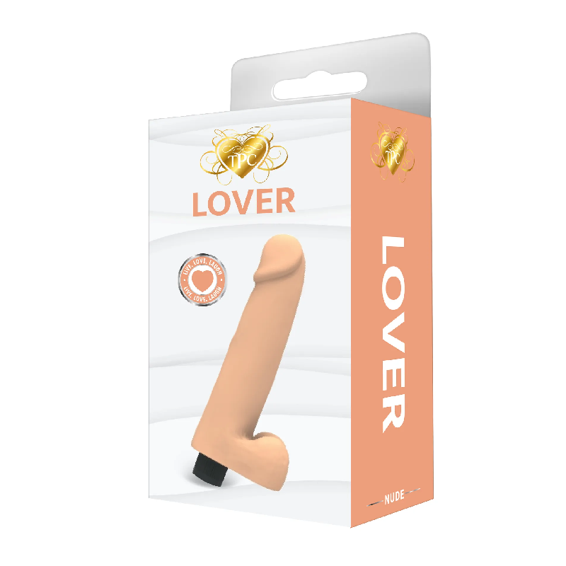 Lover Vibrating Massager - Nude