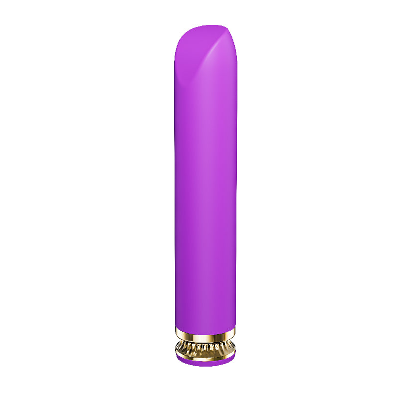 Devine Chrome Accent Mini Wand - Purple