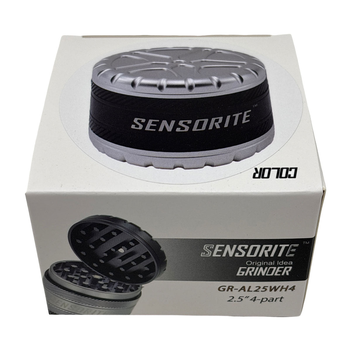 Sensorite Grinder - Torque 4 Parts - Silver
