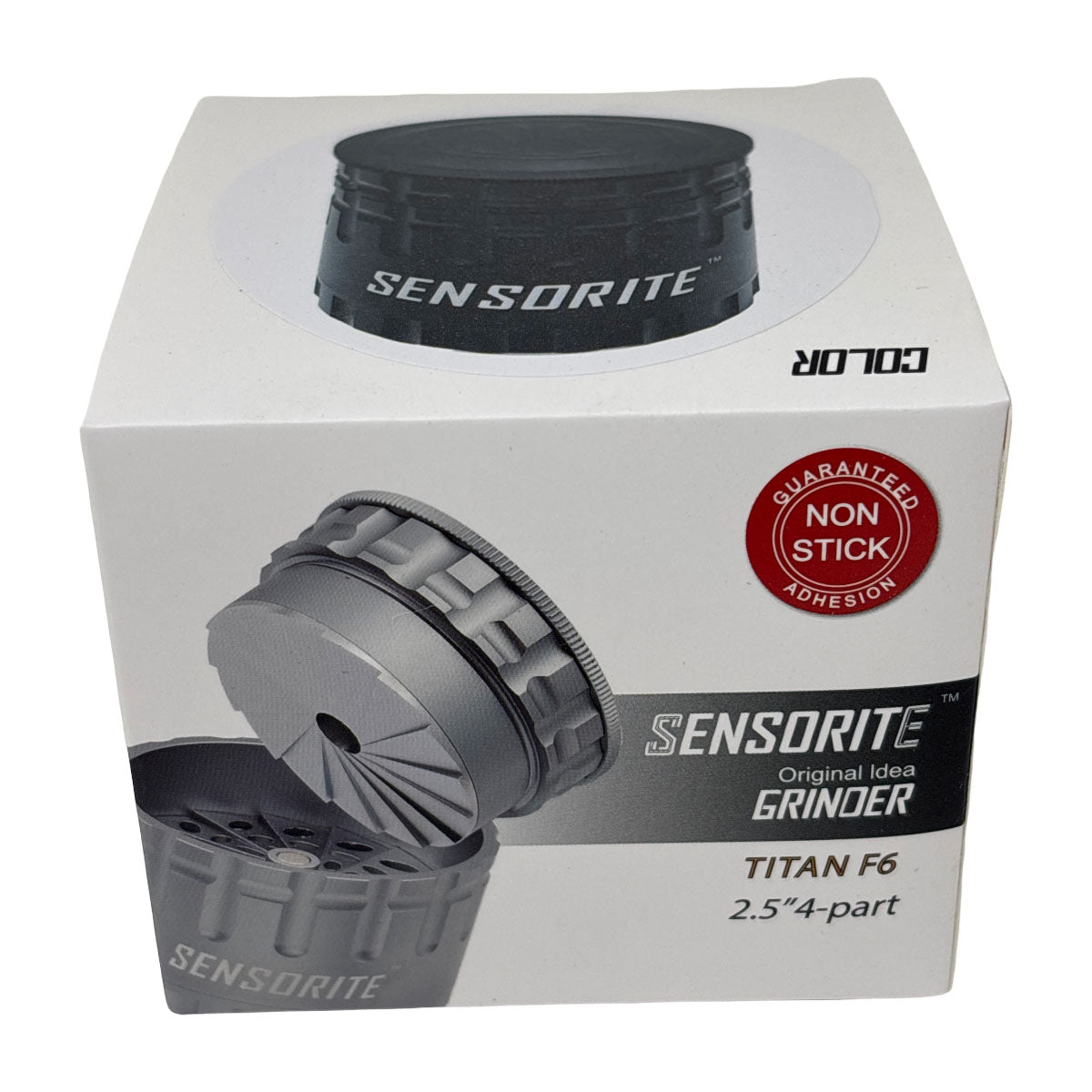 Sensorite Grinder - Titan 6 Parts - Black