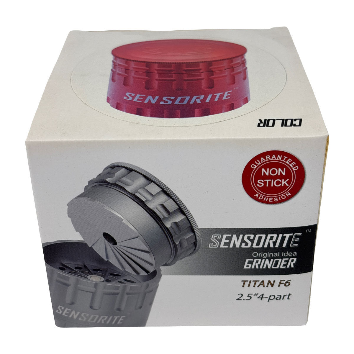 Sensorite Grinder - Titan 6 Parts - Red