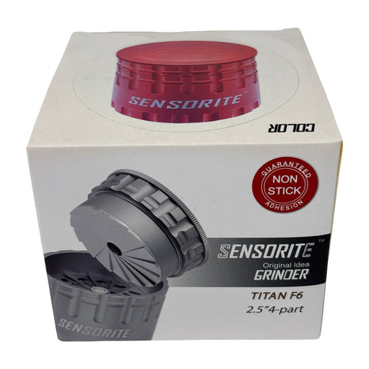 Sensorite Grinder - Titan 6 Parts - Red