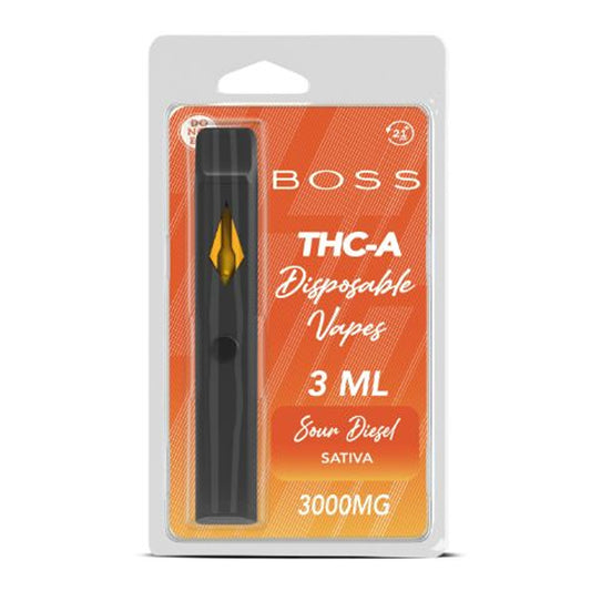 Boss Thca 3ml Disposable - Sour Diesel