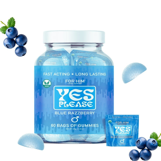 Yes Please Gummies for Him - 60pc Jar