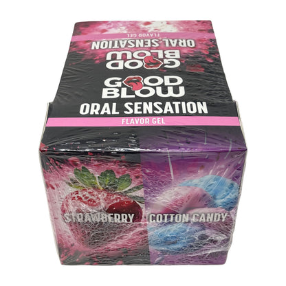 GB Oral Sensation Gel - POP Display - Strawberry/Cotton Candy (24 Pcs)