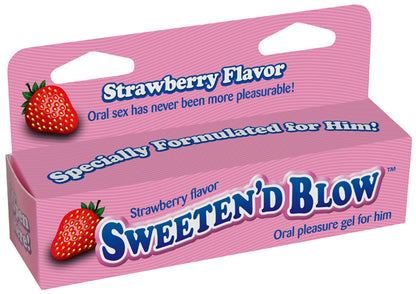 Sweeten’d Blow Oral Pleasure Gel - 1.5oz Strawberry