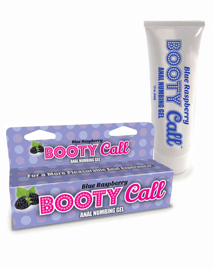 Booty Call Anal Numbing Gel - 10ml Blue Raspberry