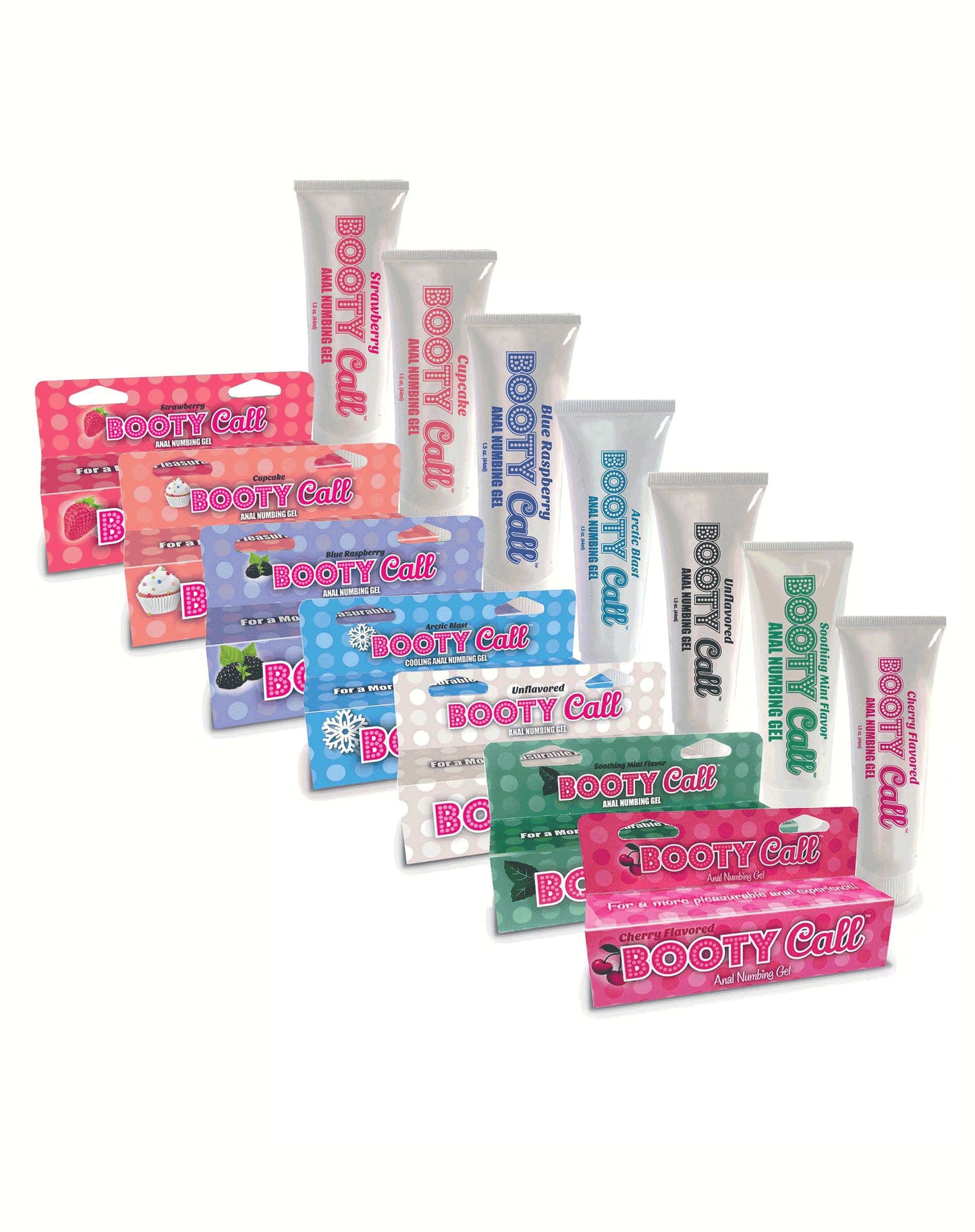 Booty Call Anal Numbing Gel - 10ml Strawberry