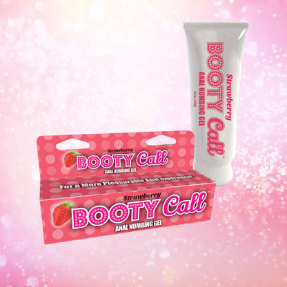 Booty Call Anal Numbing Gel - 10ml Strawberry