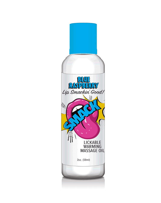 Smack Warming n Lickable Oil – 2oz Blue Raspberry