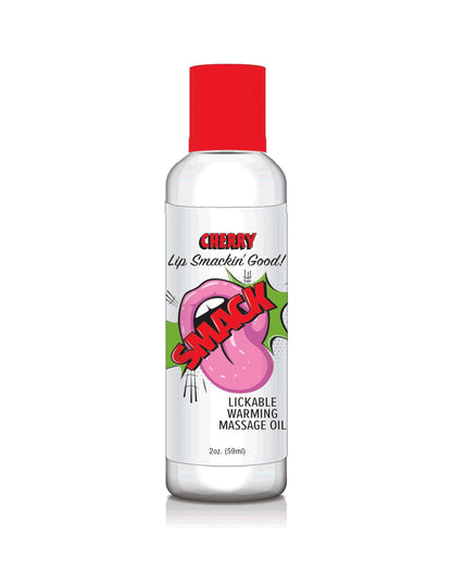 Smack Warming n Lickable Oil – 2oz Cherry