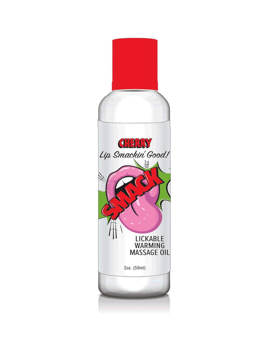 Smack Warming n Lickable Oil – 2oz Cherry