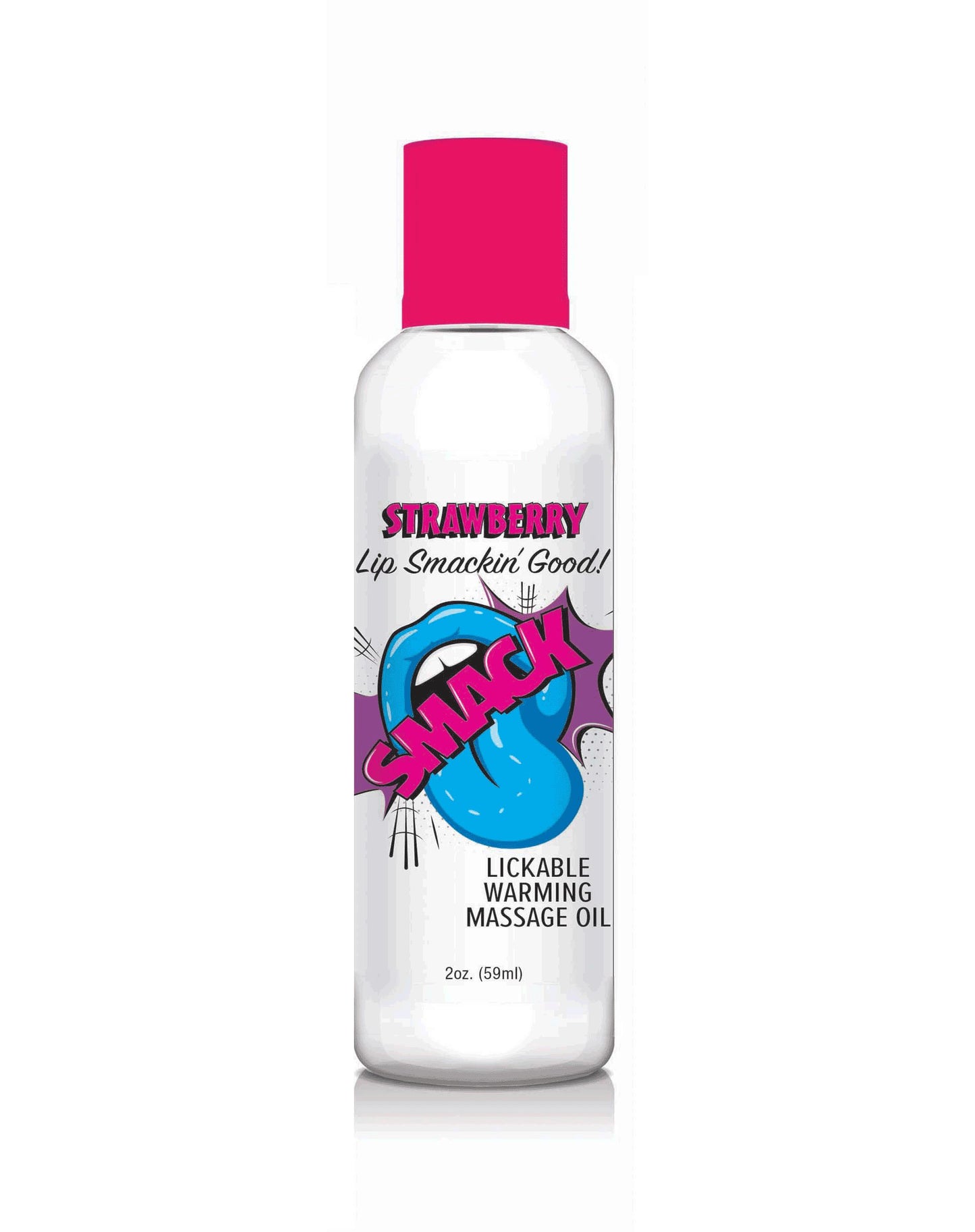 Smack Warming n Lickable Oil - 2oz Strawberry