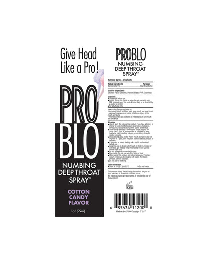 Pro Blo Pleasure Gel - Cotton Candy 1.5oz