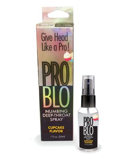 Pro Blo Throat Numbing Spray - Cupcake 1 oz
