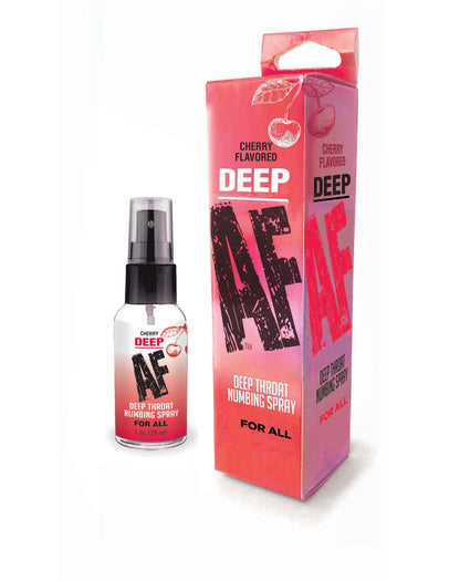 Deep AF Numbing Throat Spray - Cherry 1oz