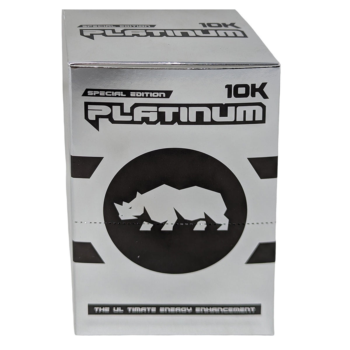 Rhino 10K Platinum – Heavy-Duty Enhancement Pills | 24CT Display