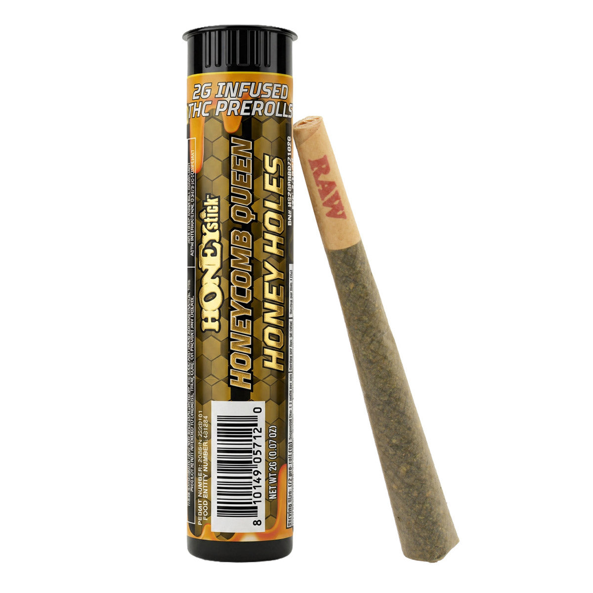 Honey Holes 2 Gram THC Infused Pre-Rolls by Honeystick