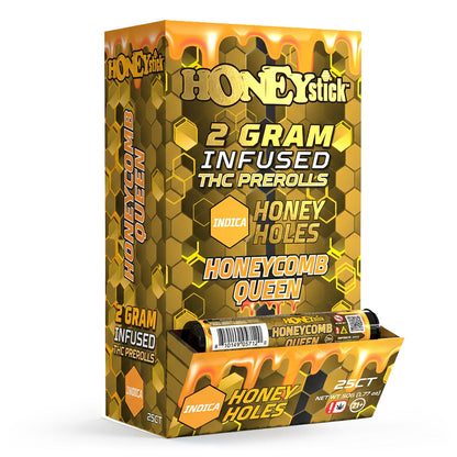 Honey Holes 2 Gram THC Infused Pre-Rolls by Honeystick