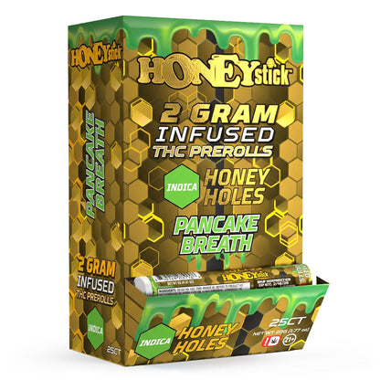 Honey Holes 2 Gram THCA Infused Pre-Rolls by Honeystick
