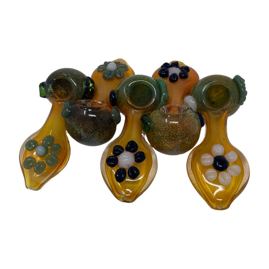 Glass 4in Hand Pipe - Style HP113- Bag of 5