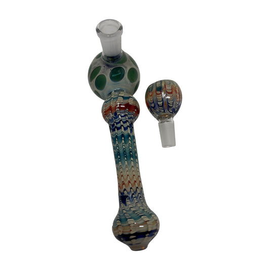 Glass 6in Hand Pipe - Style HP302 - Single