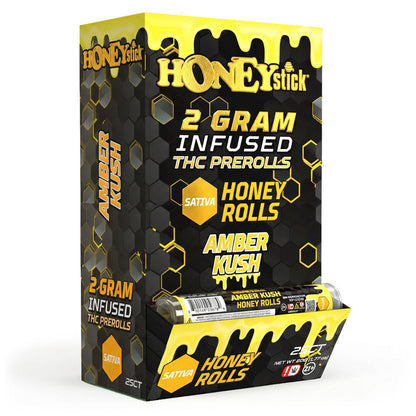 Honey Rolls 2 Gram THC Infused Pre-Rolls by Honeystick