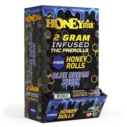 Honey Rolls 2 Gram THCA Infused Pre-Rolls by Honeystick
