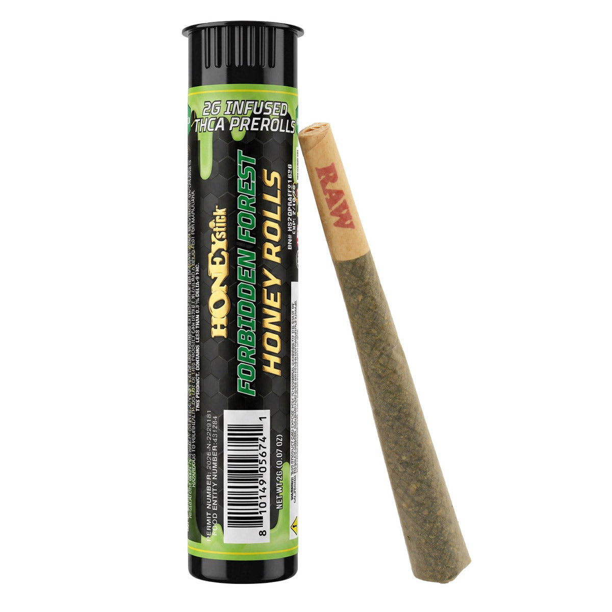 Honey Rolls 2 Gram THCA Infused Pre-Rolls by Honeystick
