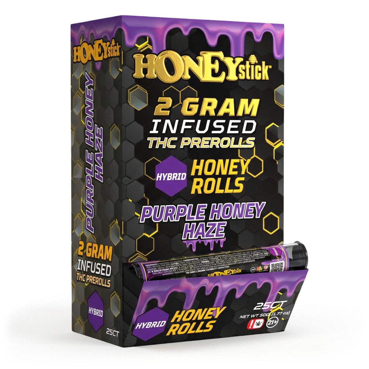 Honey Rolls 2 Gram THCA Infused Pre-Rolls by Honeystick