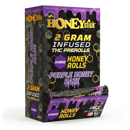 Honey Rolls 2 Gram THCA Infused Pre-Rolls by Honeystick