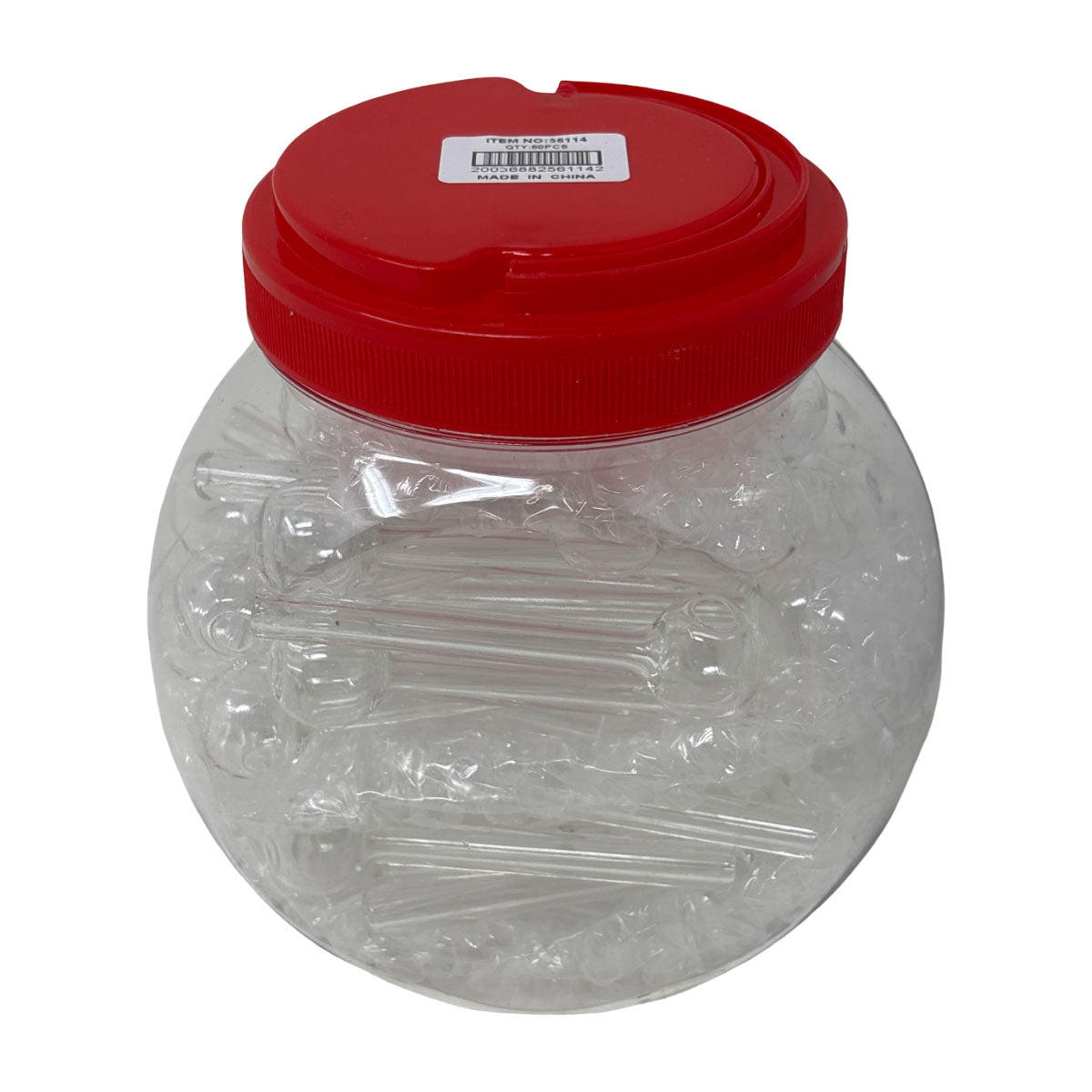 OB Glass - 4in Mini Clear - Jar of 60