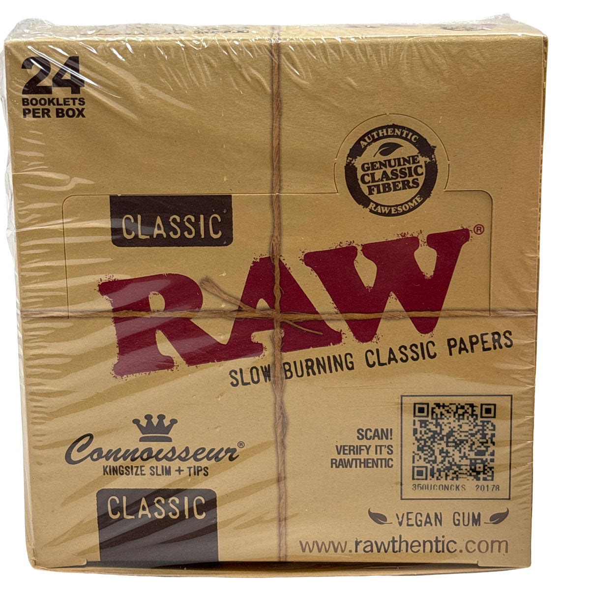 RAW Papers - Connoisseur King Size Slim - Box of 50