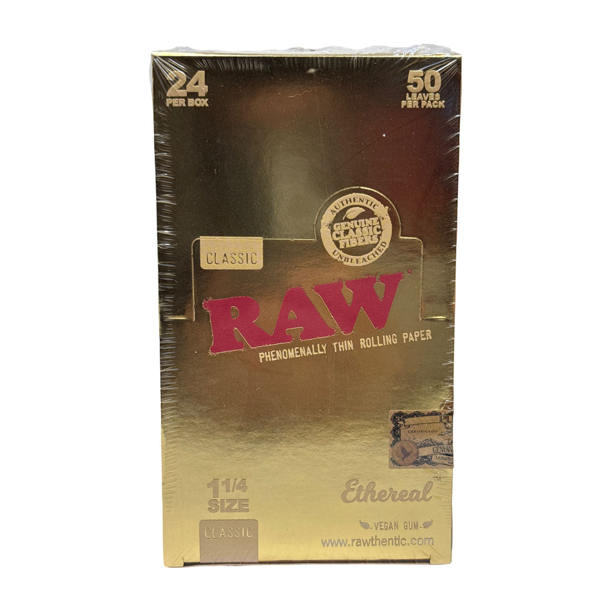RAW Papers - Ethereal 1 1/4th - Box of 24