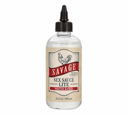 Savage Sex Sauce Lite Water-Based Lubricant