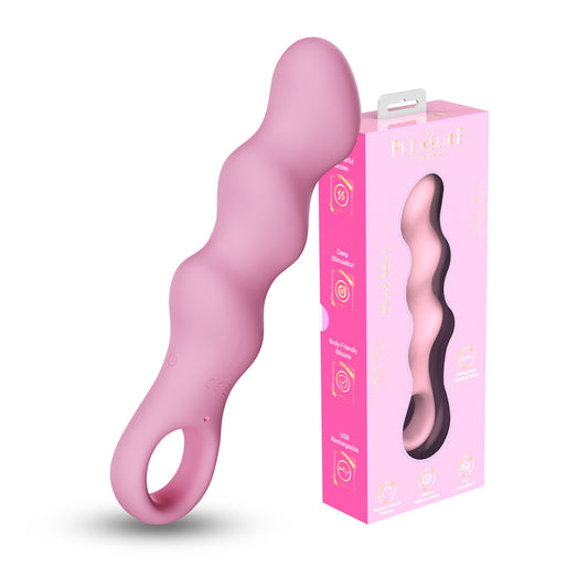 Feel Me! Wave Wand Vibrator-Pink