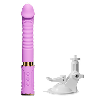Thrust Me Thrusting Wand Vibrator-Pink