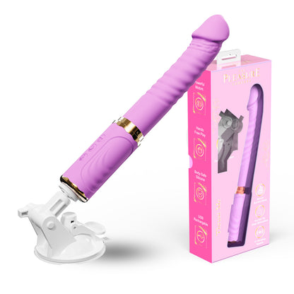 Thrust Me Thrusting Wand Vibrator-Pink