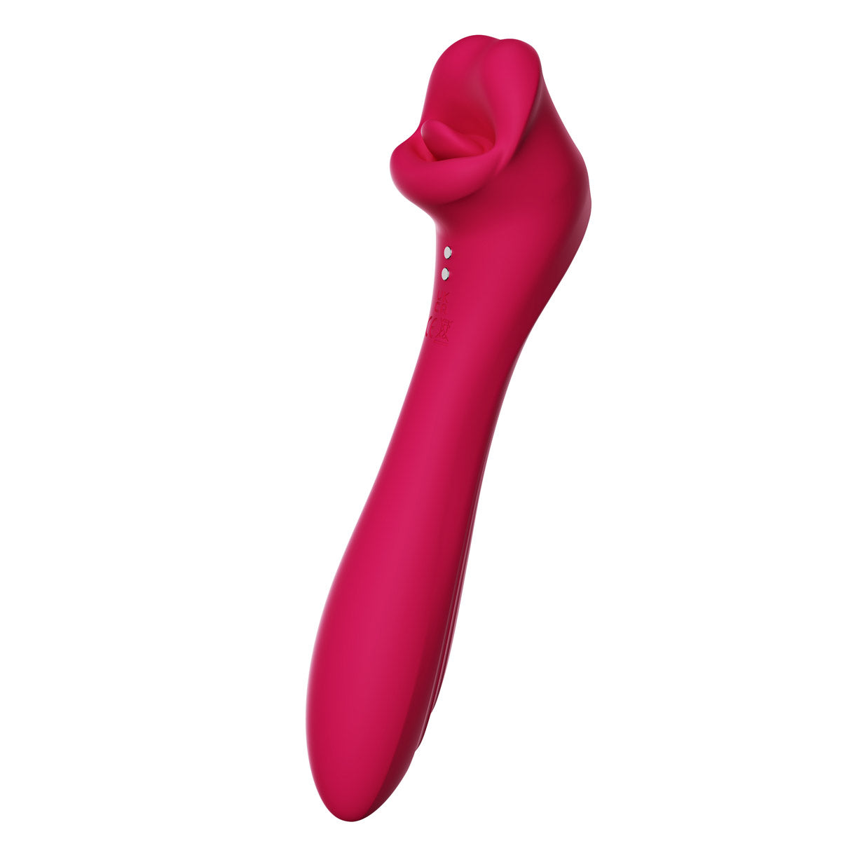 Tyler Lips Kissy Vibrator - Red