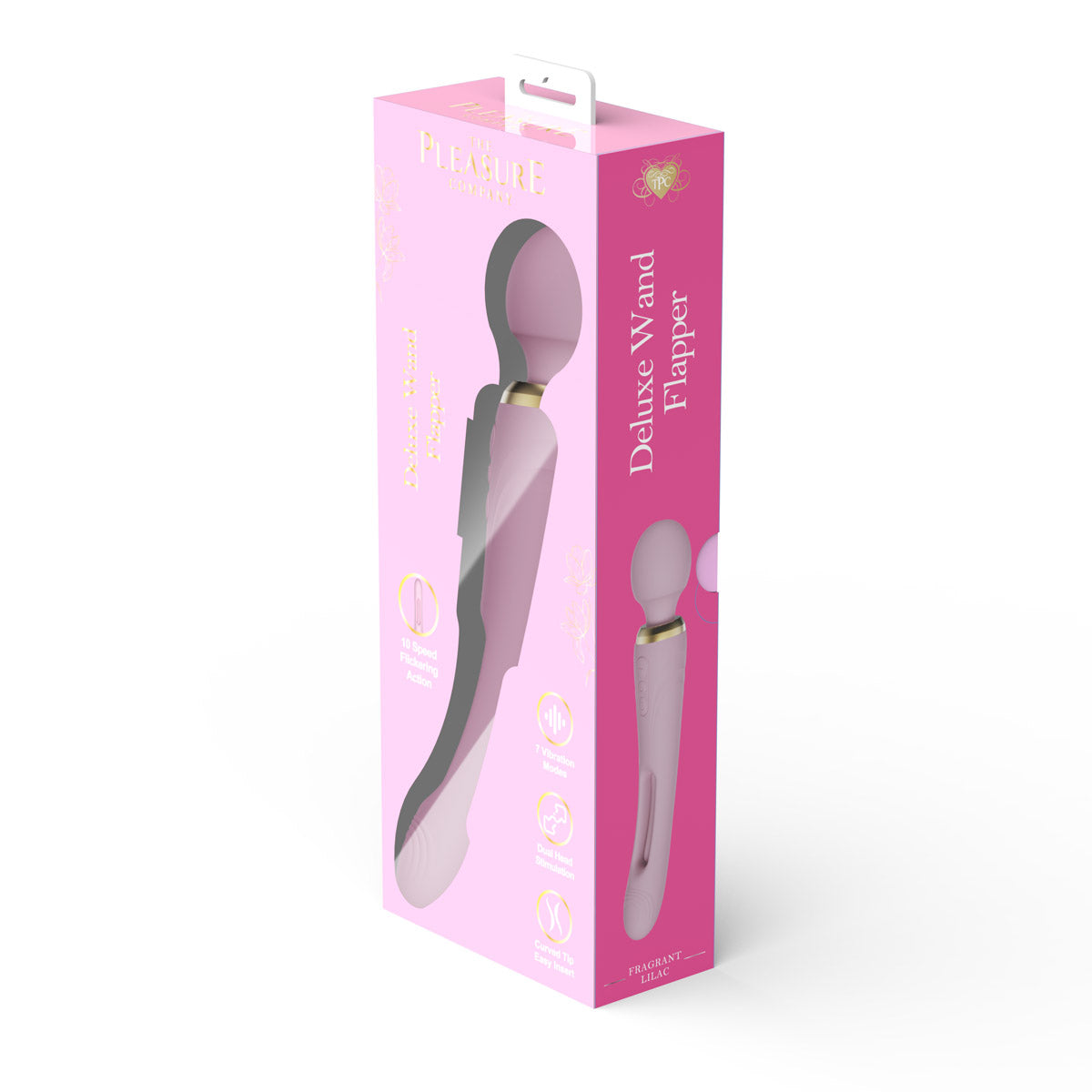DeLUXE Wand Series Flapper - Purple