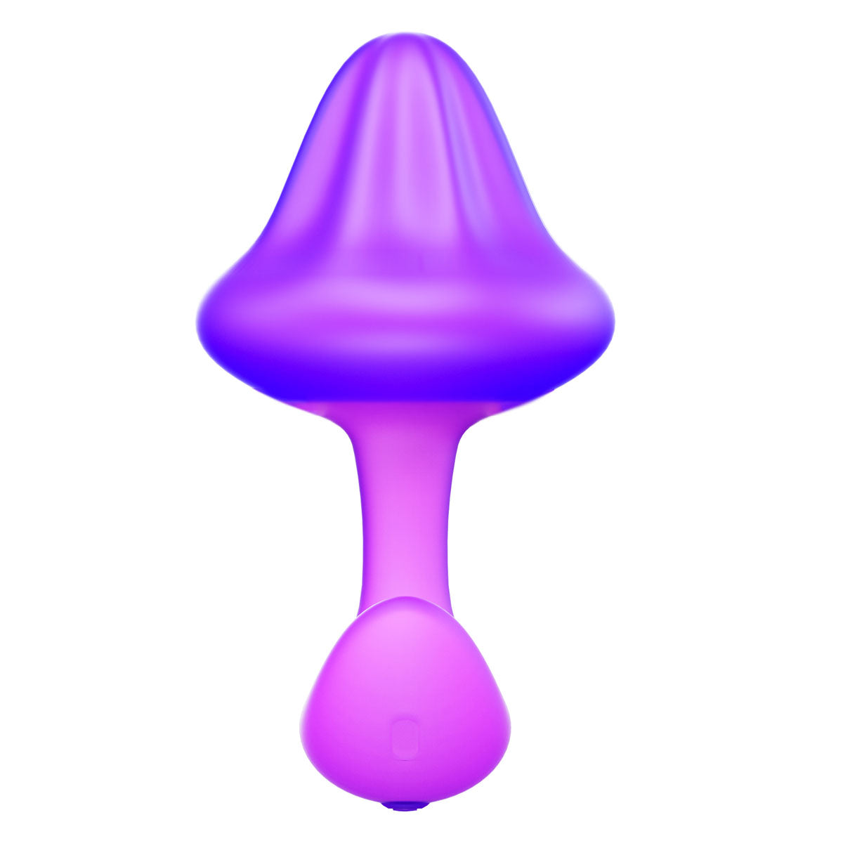 Sparkle Shroom 10-Speed Waterproof Vibrating Anal Plug – Purple